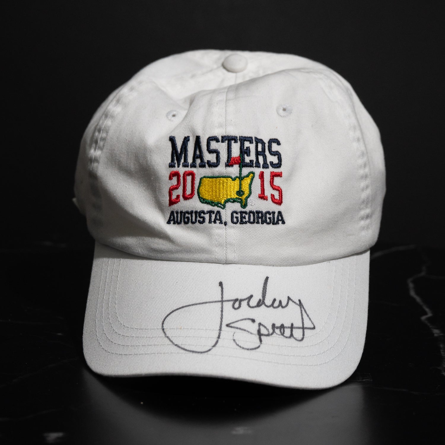 Gorra Firmada por Jordan Spieth Masters 2015